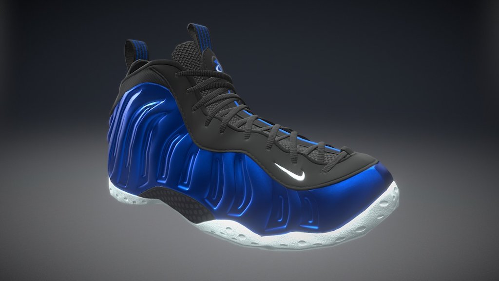 Nike Air Foamposite One XX “Royal” 3d model