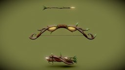 Stylized Forest Bow