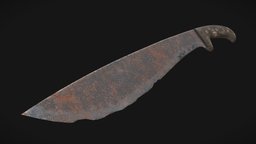 Damaged Machete