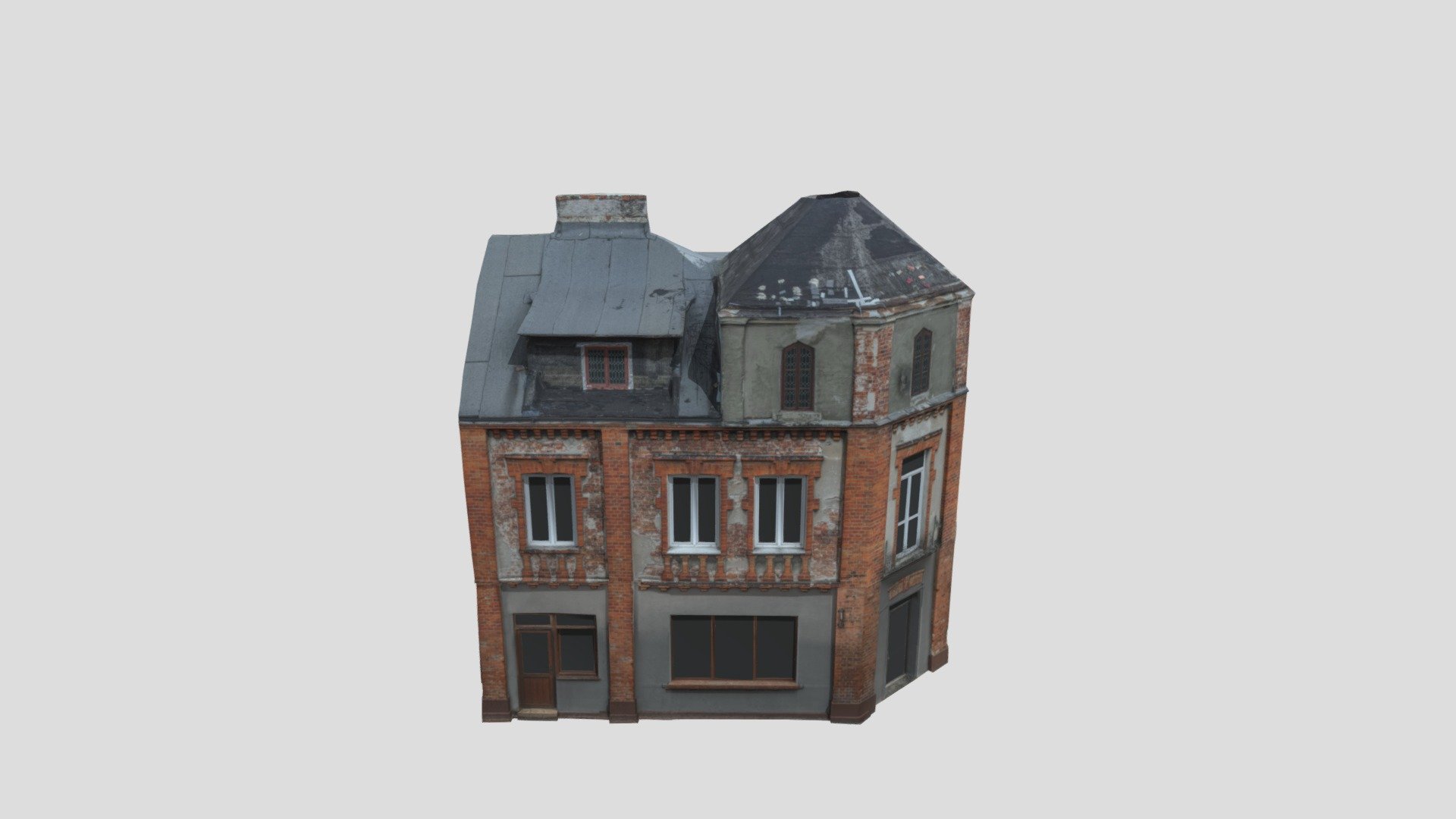 Corner Shop Pruszkow 3d model