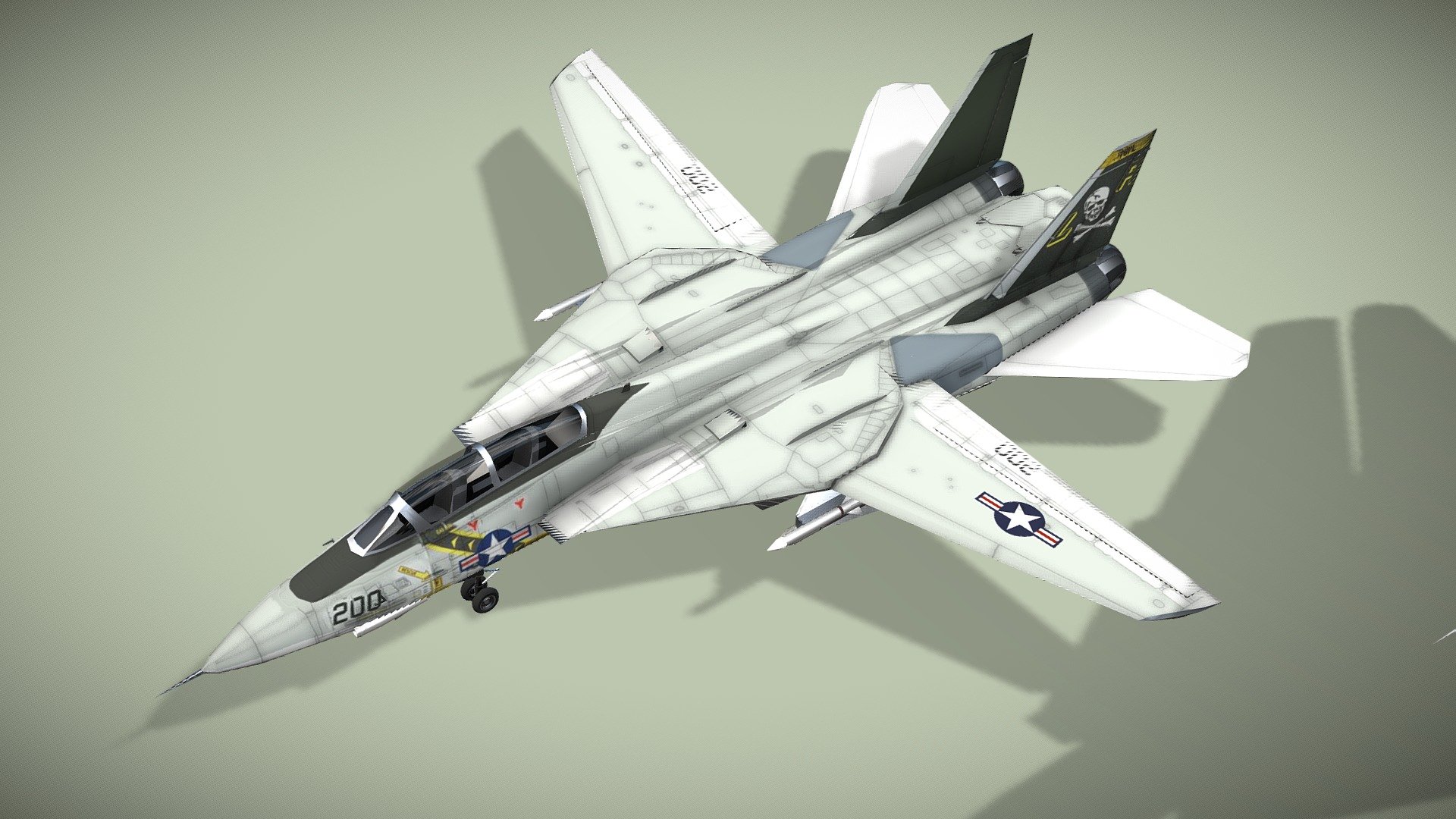 Grumman F-14 Tomcat 3d model