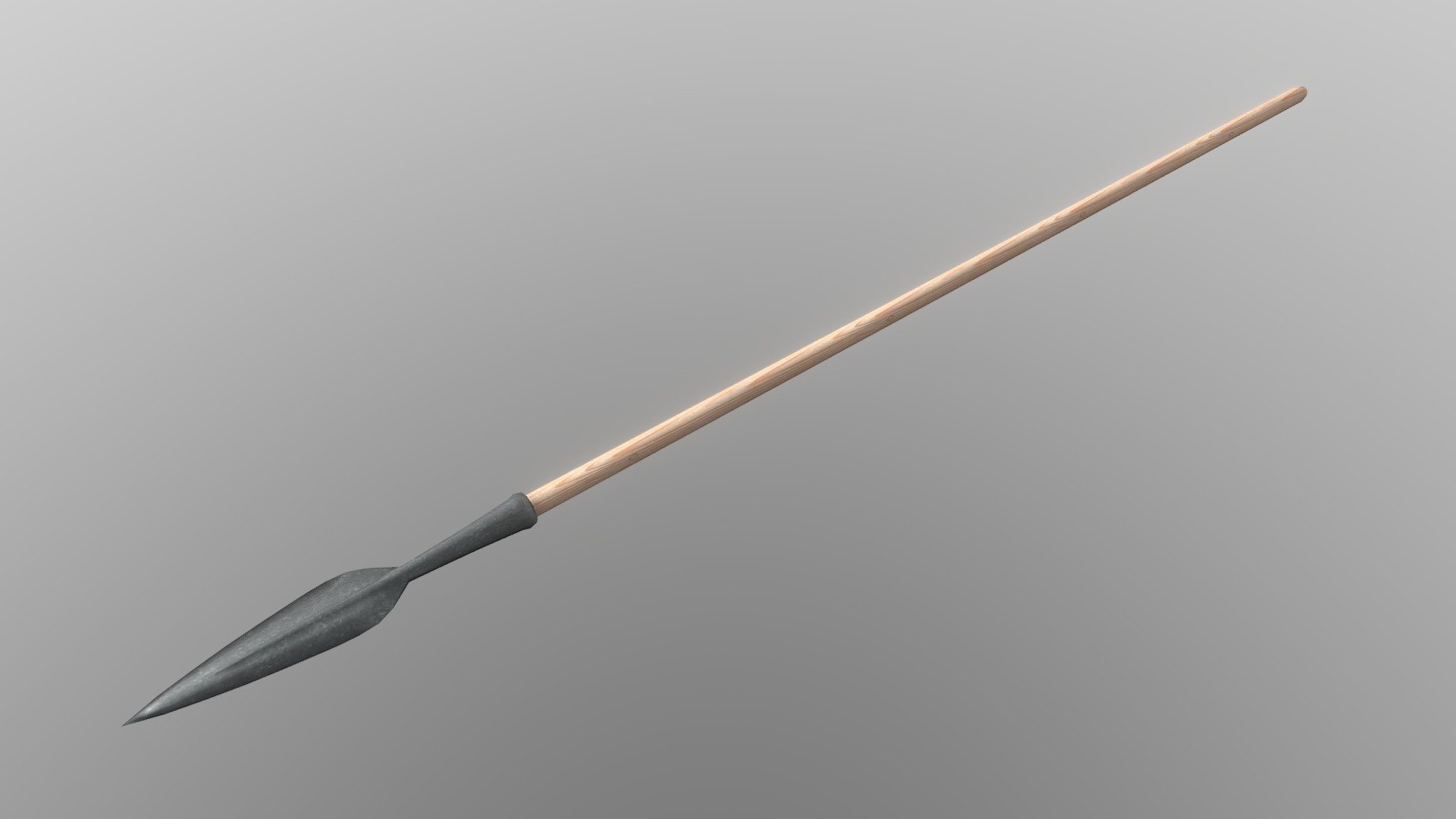 Celtic Spear B 3d model