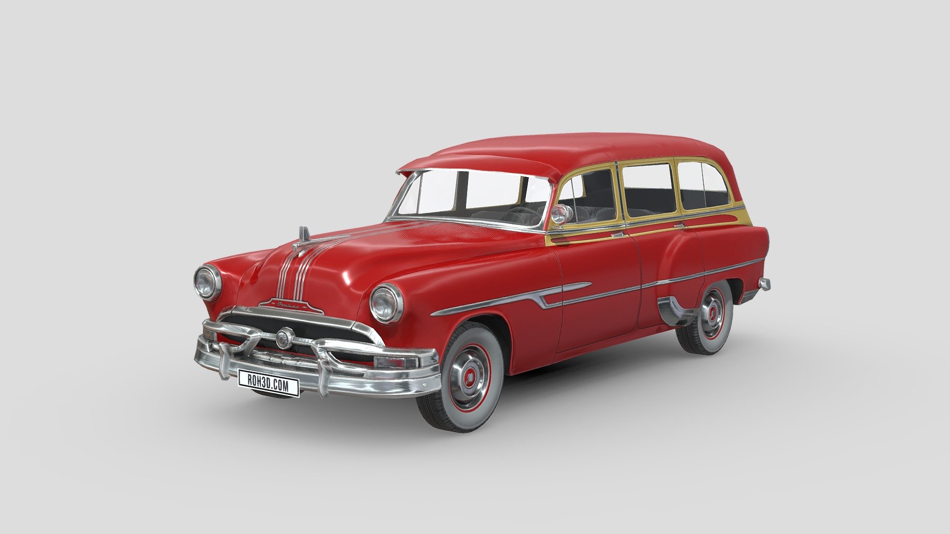 Low Poly Car 3d model