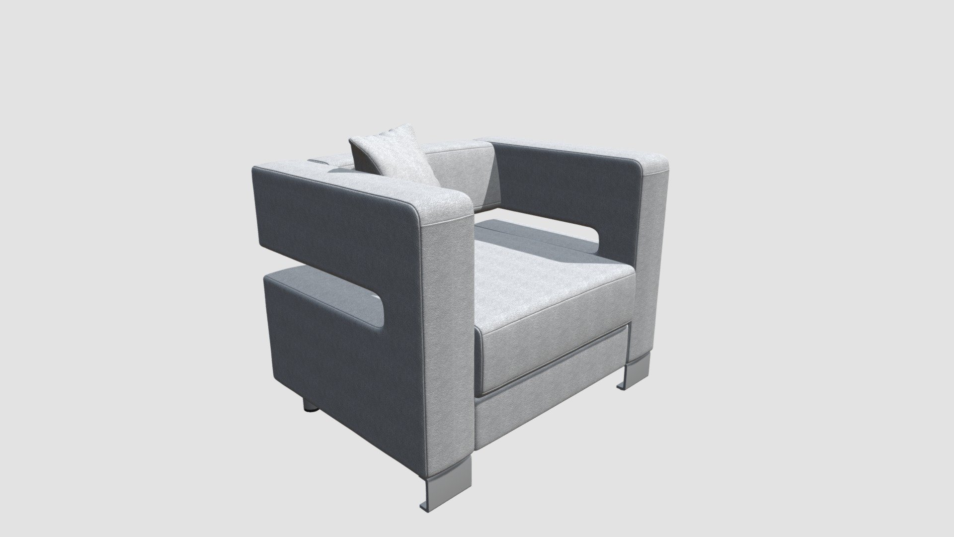 armchair 3d model