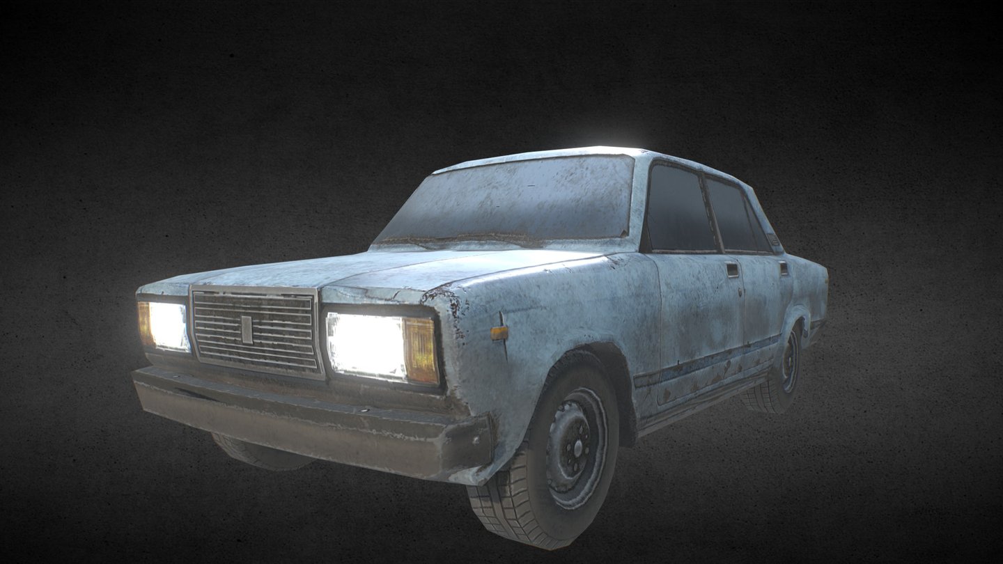 1995 Lada/VAZ 2107 3d model