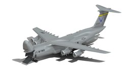 3d Model C-5M Galaxy