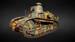 Renault FT Light Tank 100th Anniversary! 3DScan