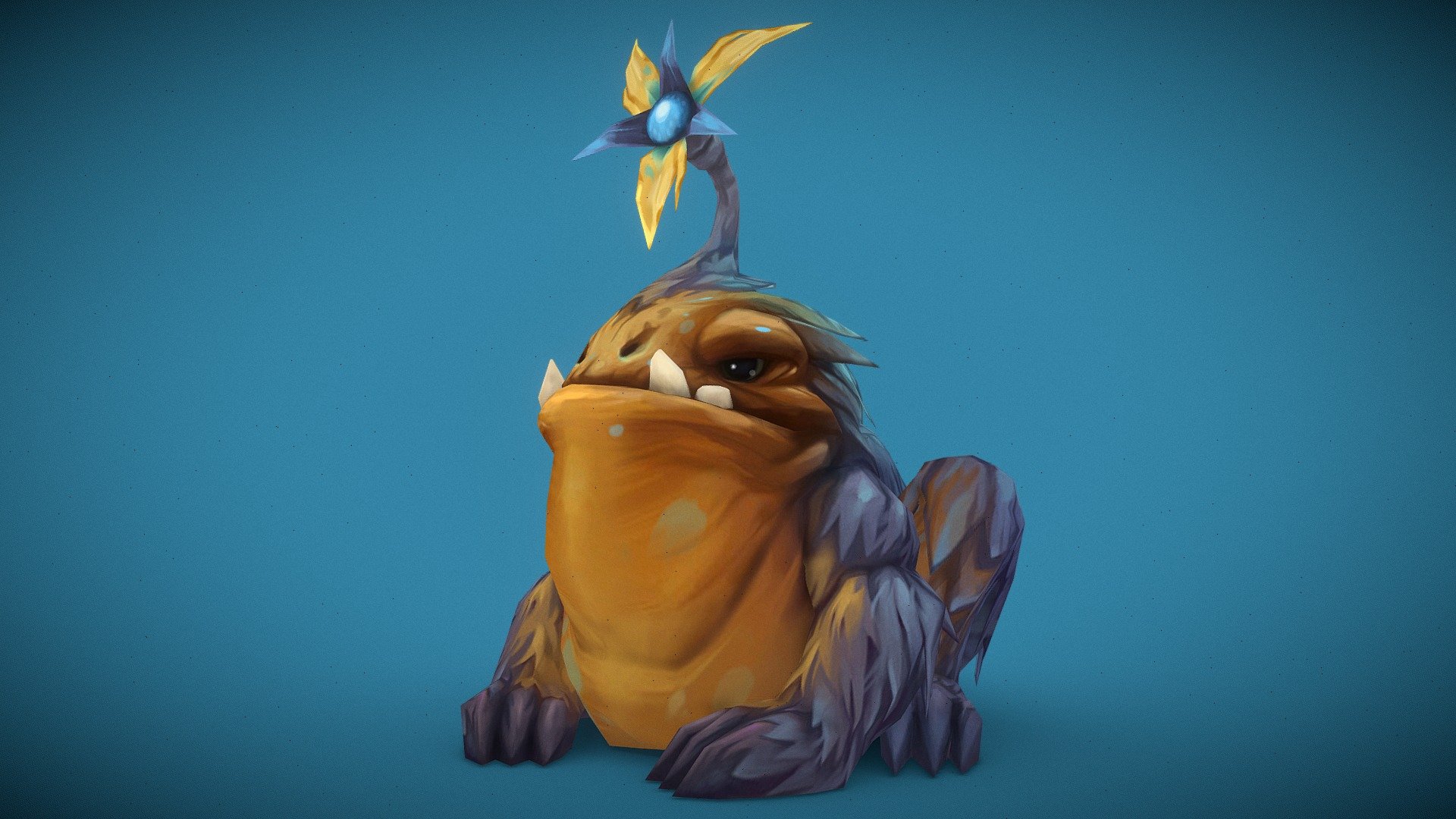 RabbitToad 3d model