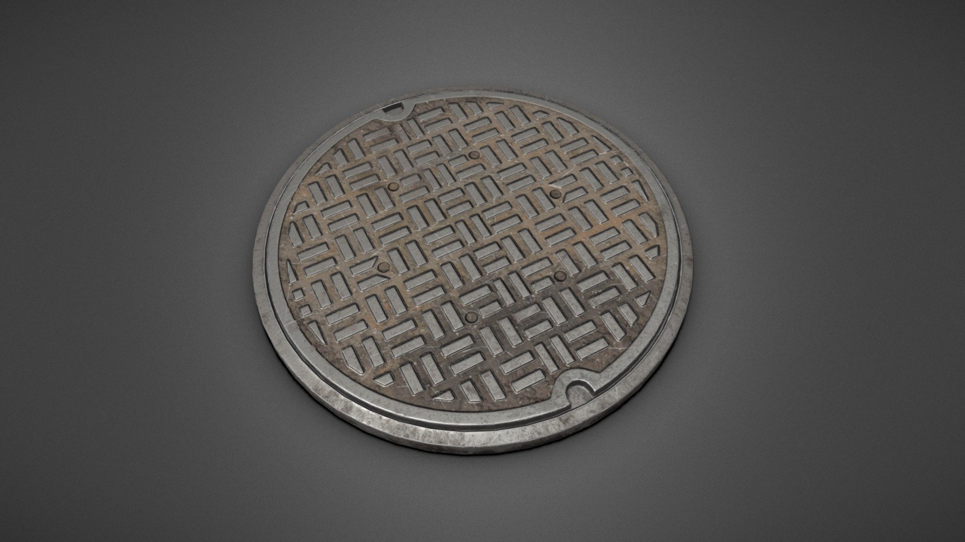 Manhole 3d model