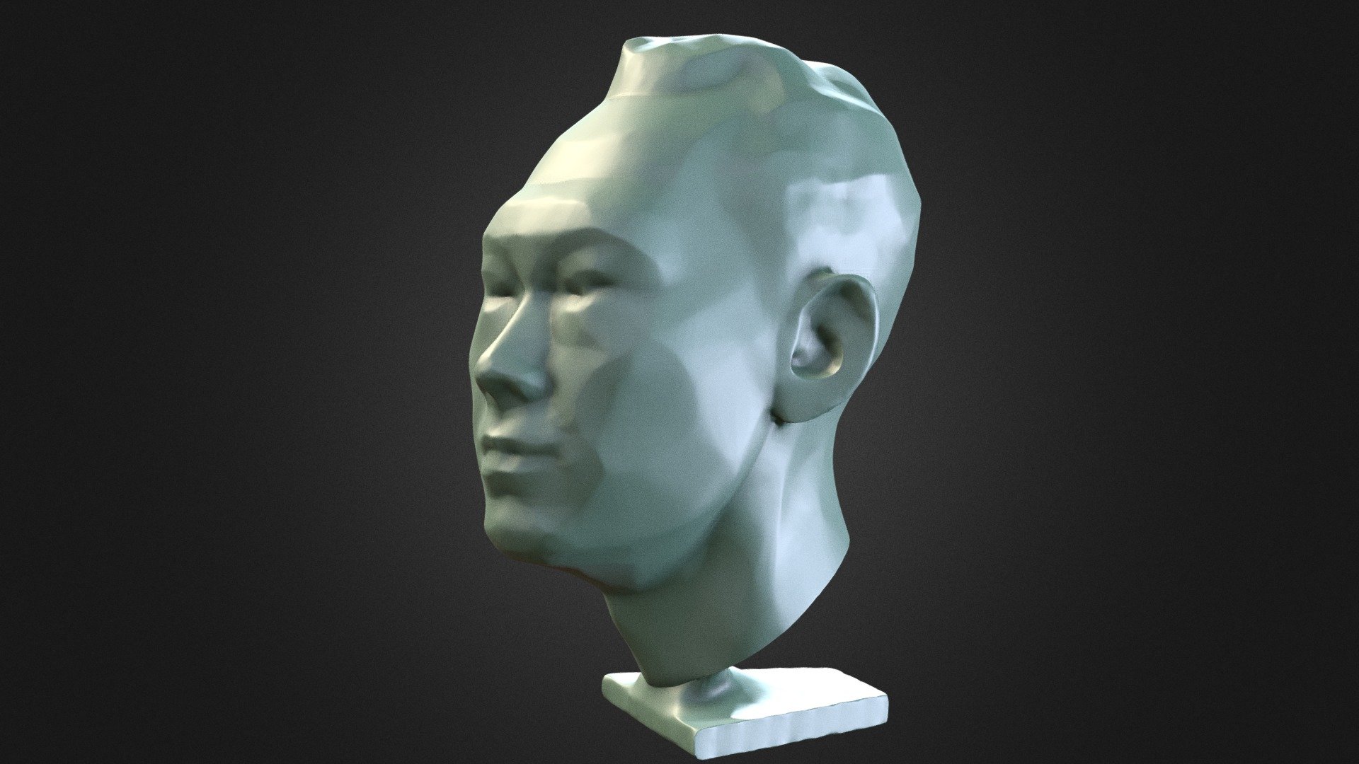 The Stateman Lee Kuan Yew 3d model