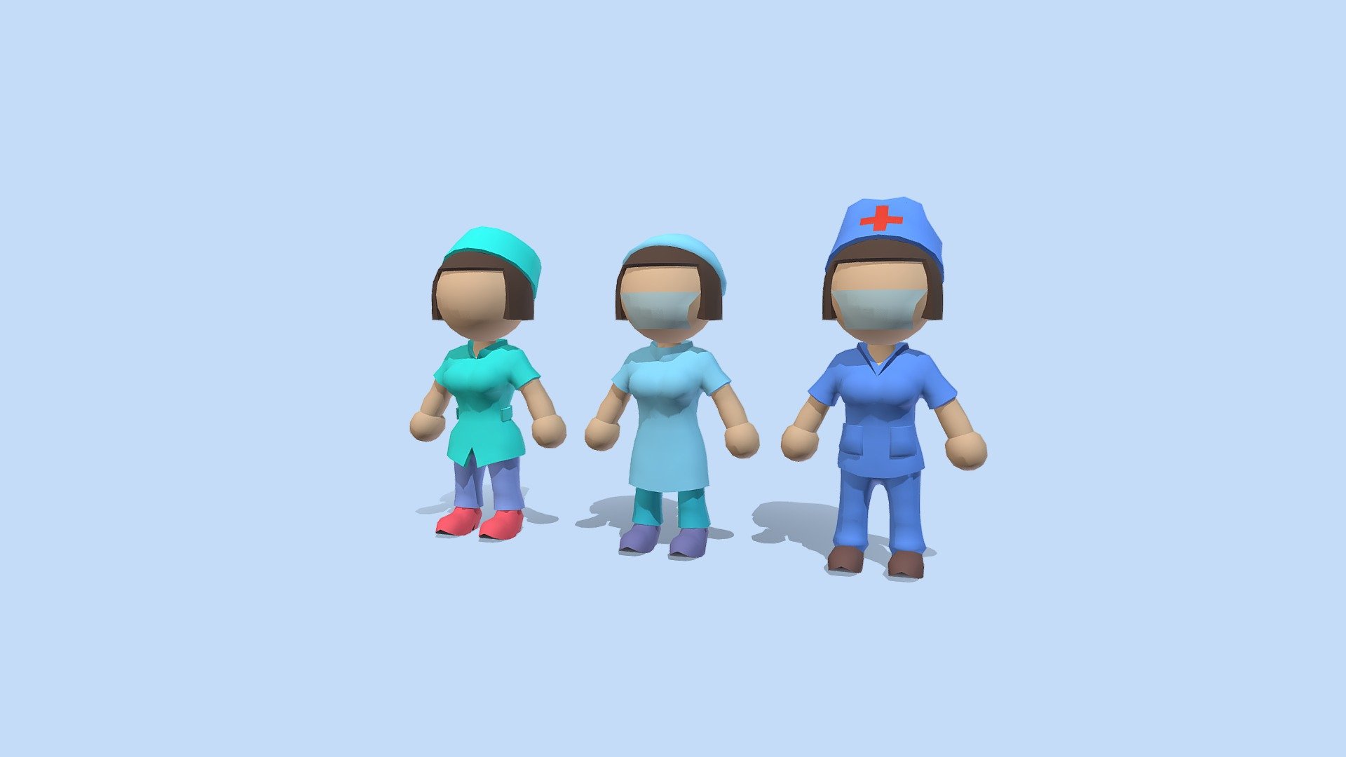 nurses_var2 3d model