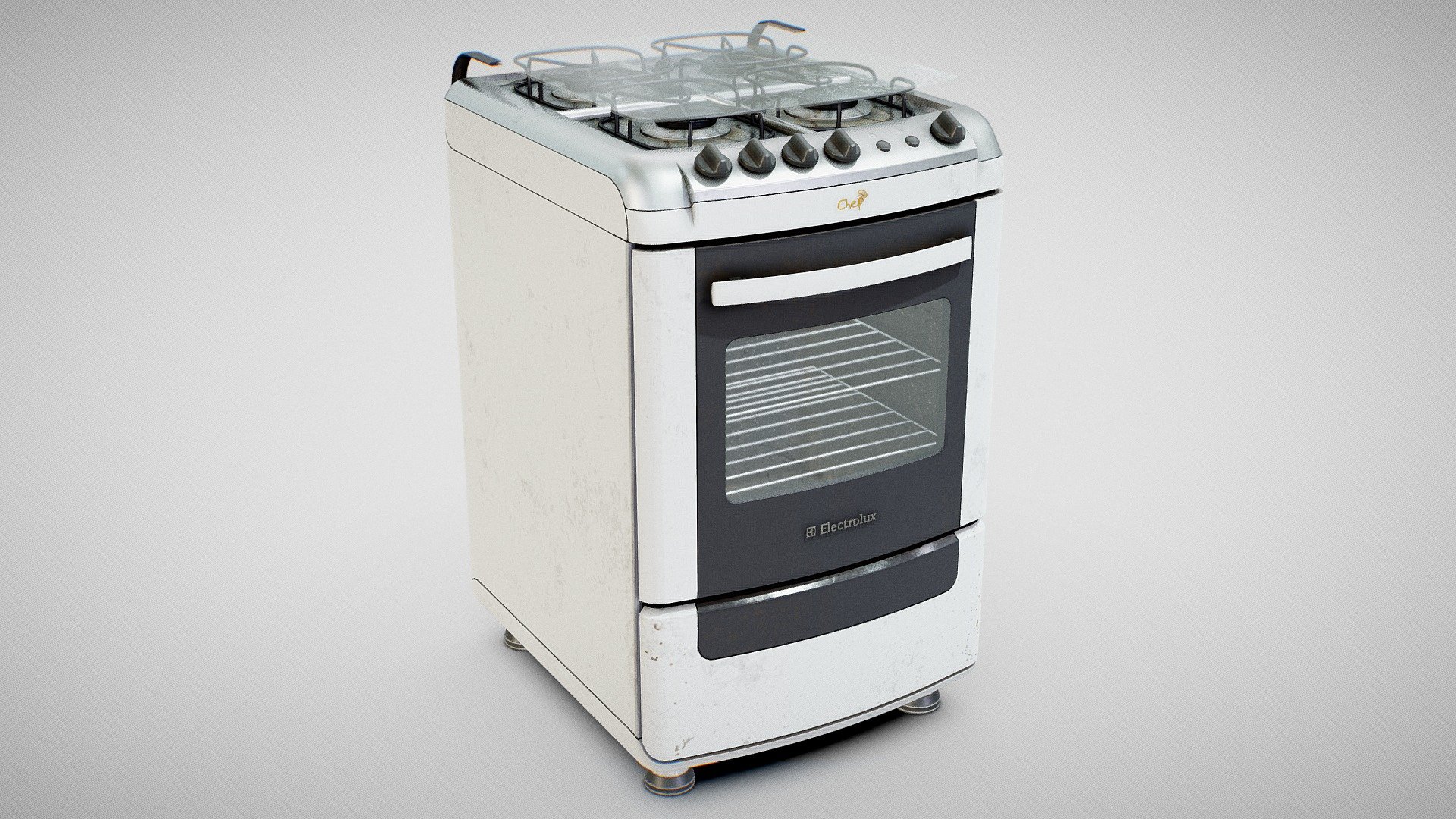 Gas Stove 3d model