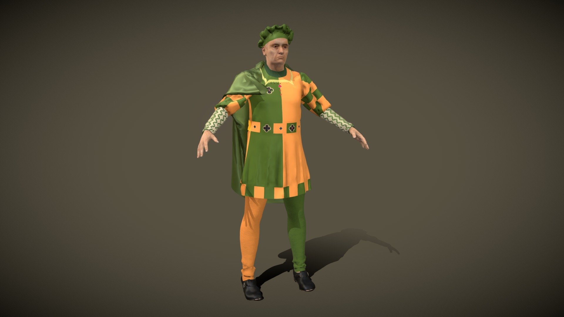 RENAISSANCE MAN 3d model