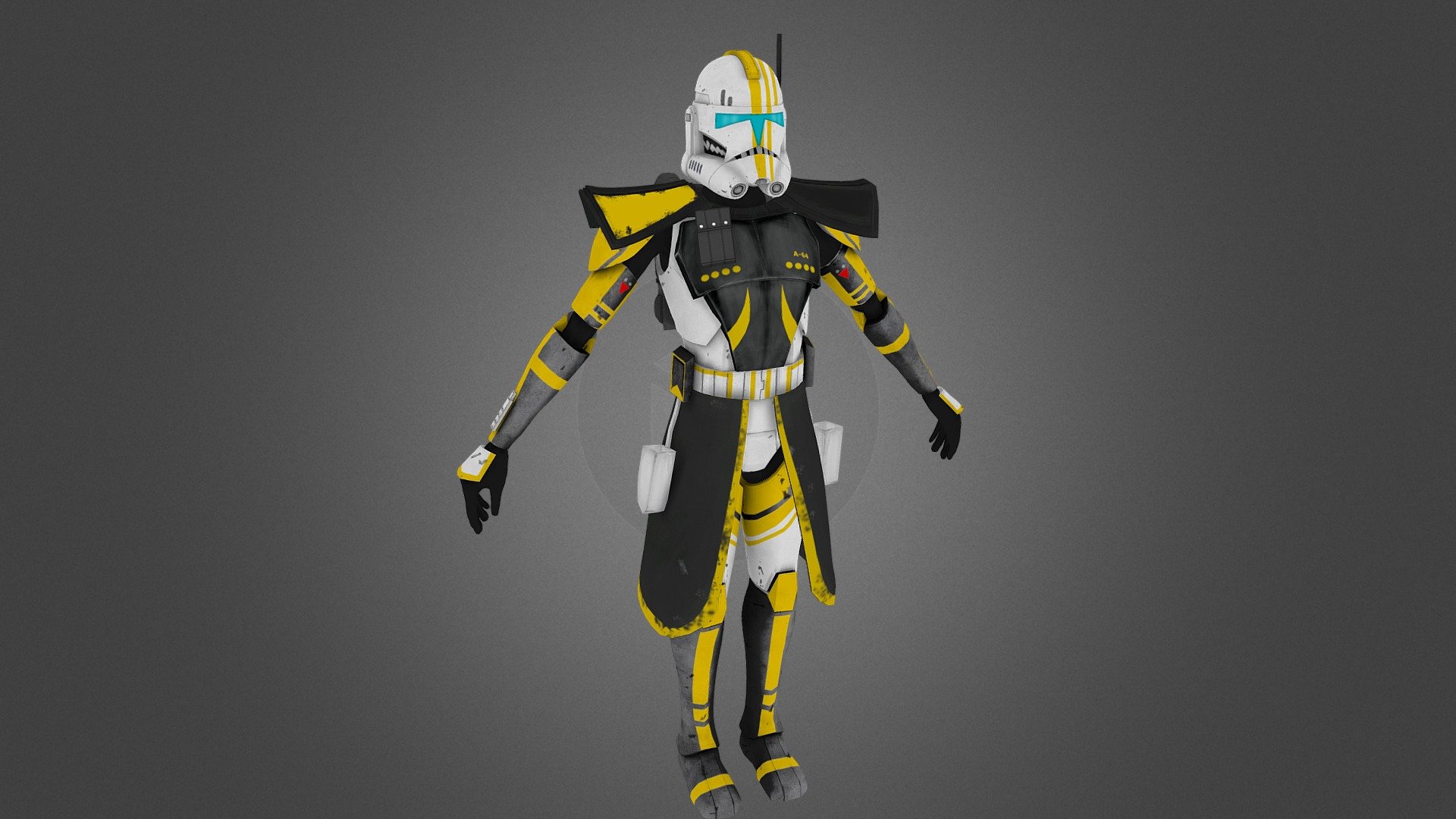 Star Wars CGI ARC Trooper 3d model