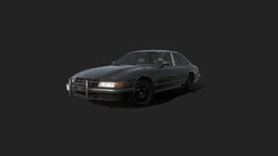 90s Unmarked Police sedan