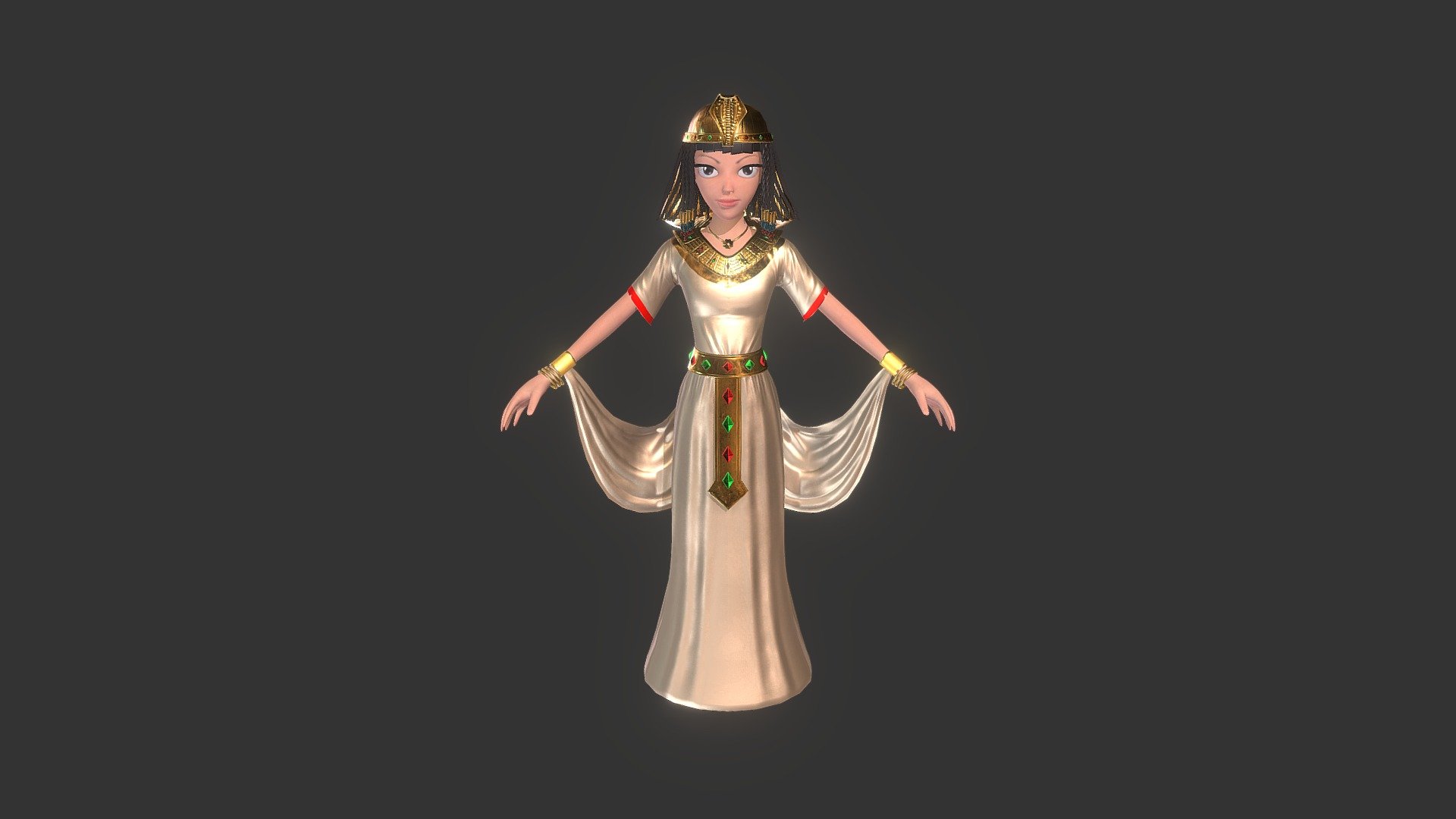 Cleopatra 3d model