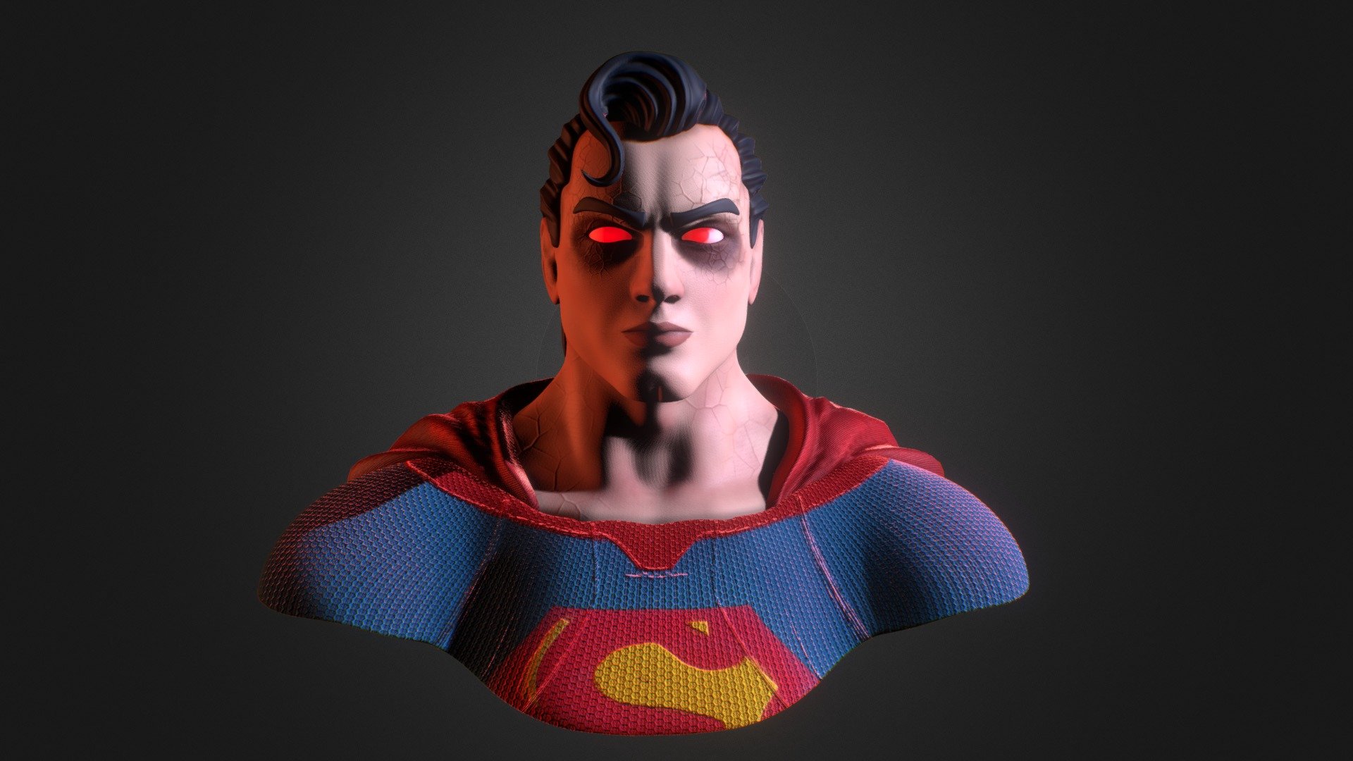 Superman 3d model