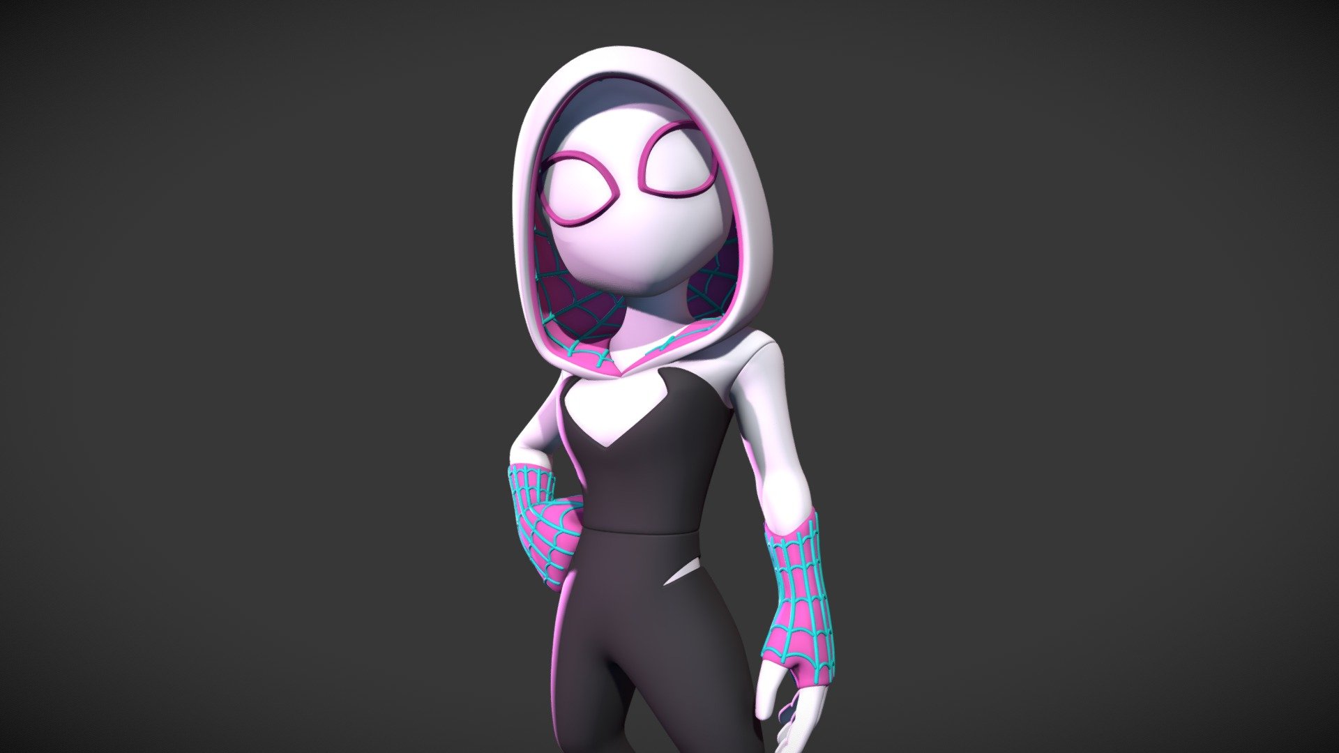 Spider Gwen 3d model