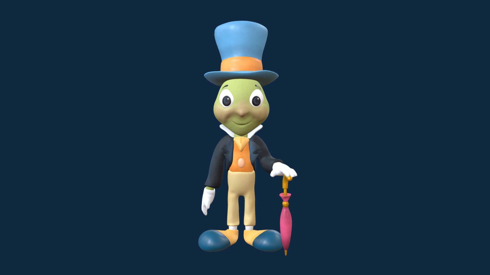 Jiminy Cricket 3d model