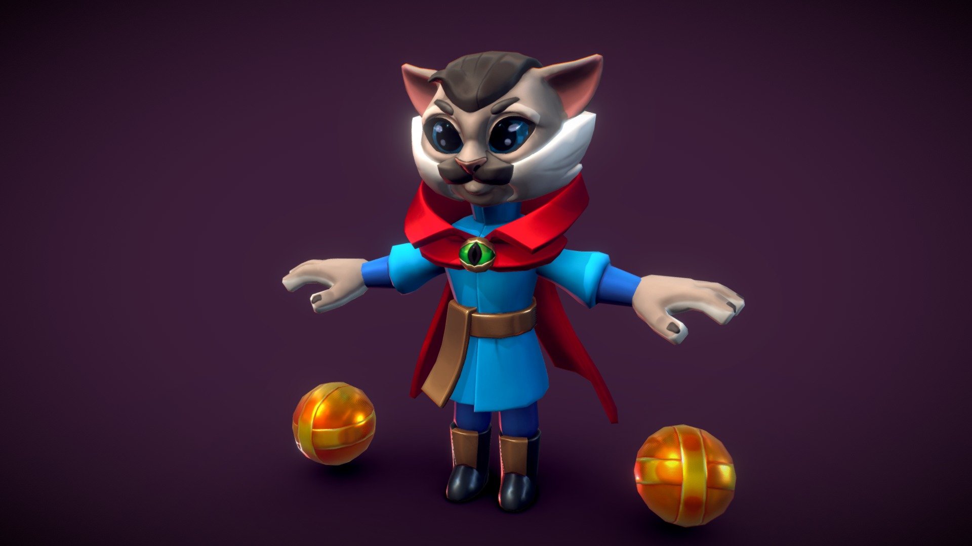 Psy Cat T3 3d model