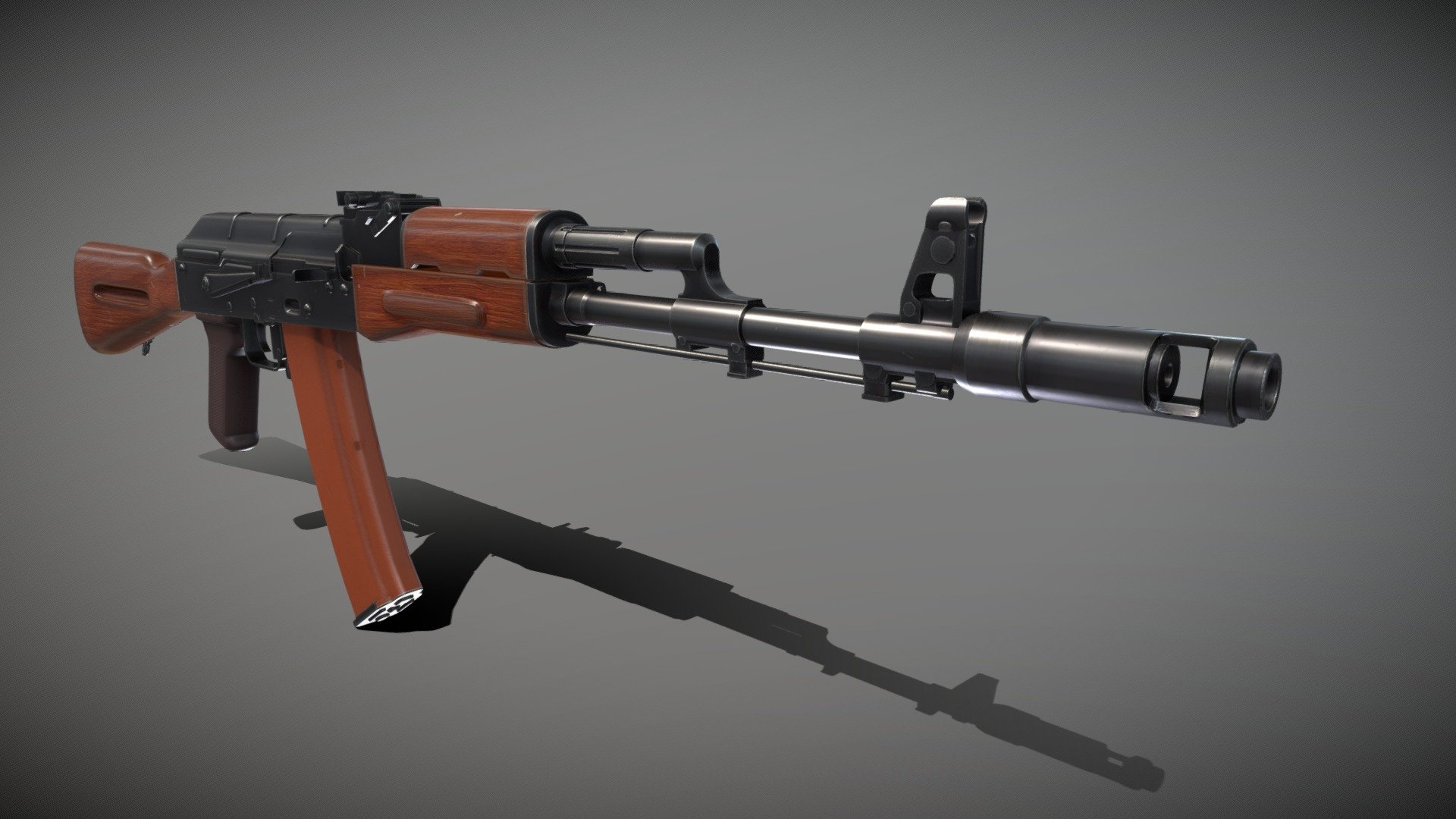 AK74 3d model