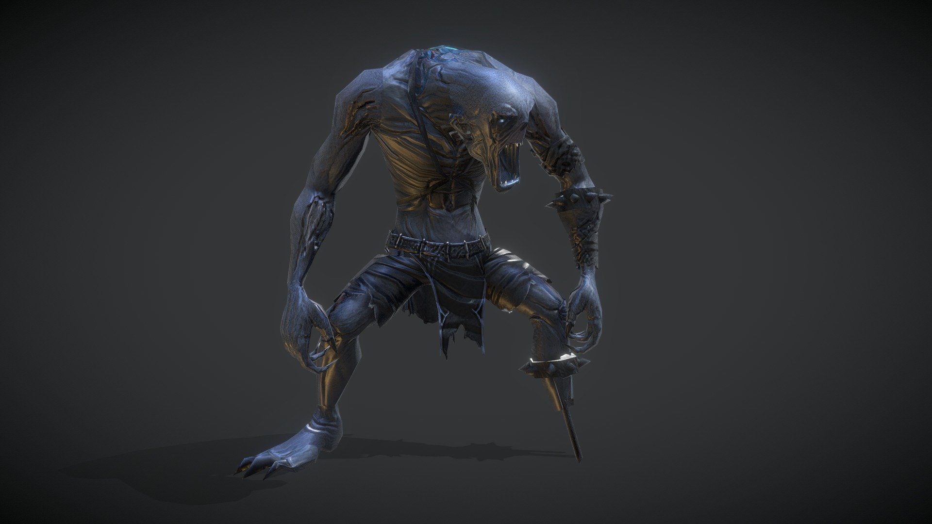 Zombie C 3d model