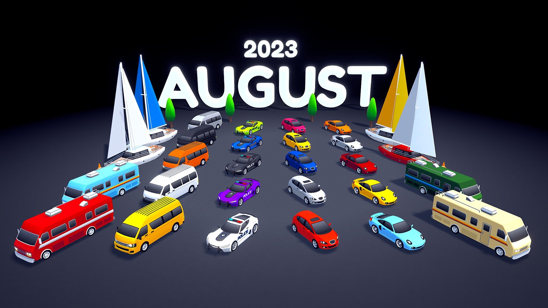 AUGUST 2023: Arcade Ultimate Pack 3d model