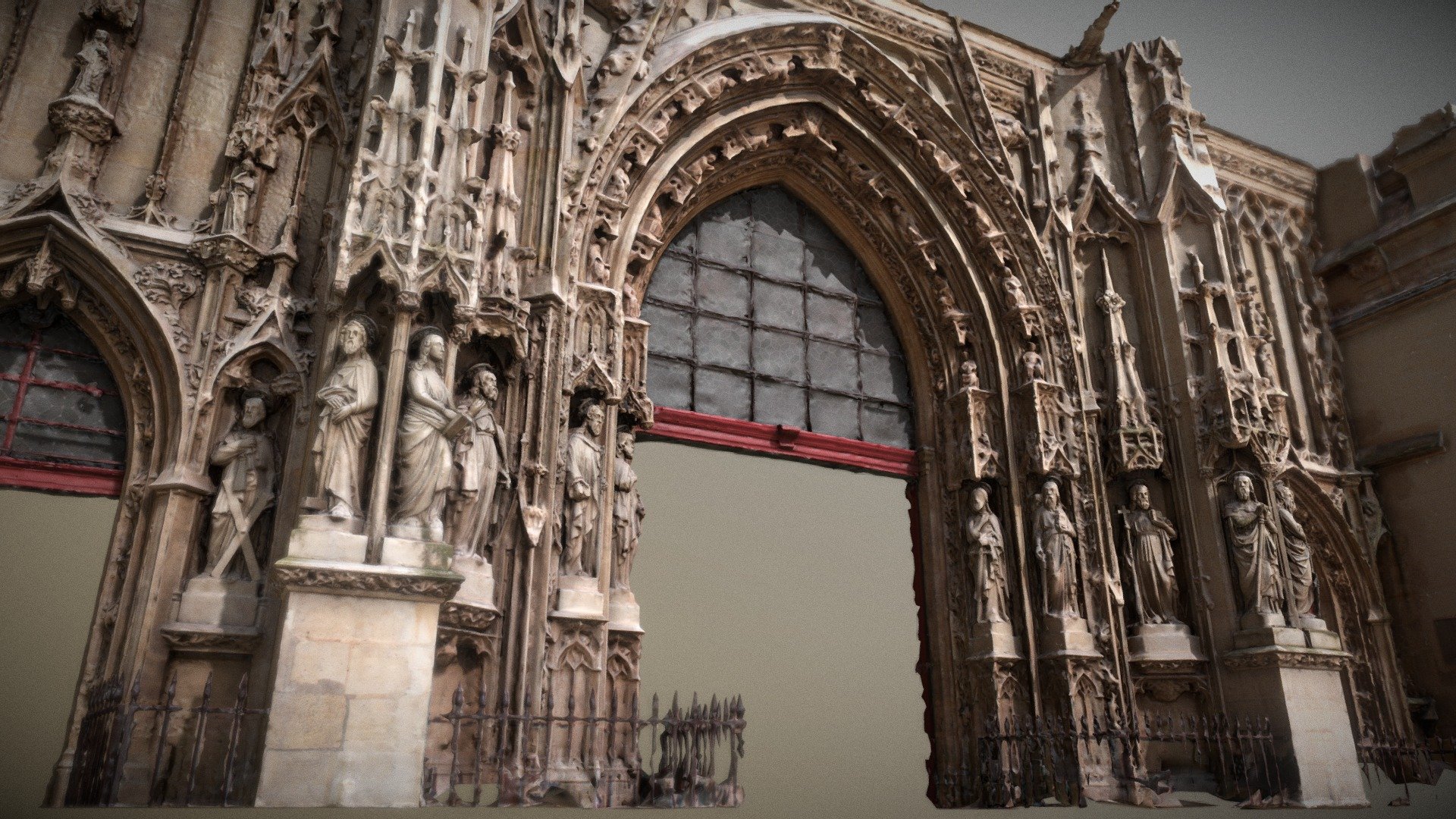 Eglise Saint Merri ( 1515-1612) 3d model