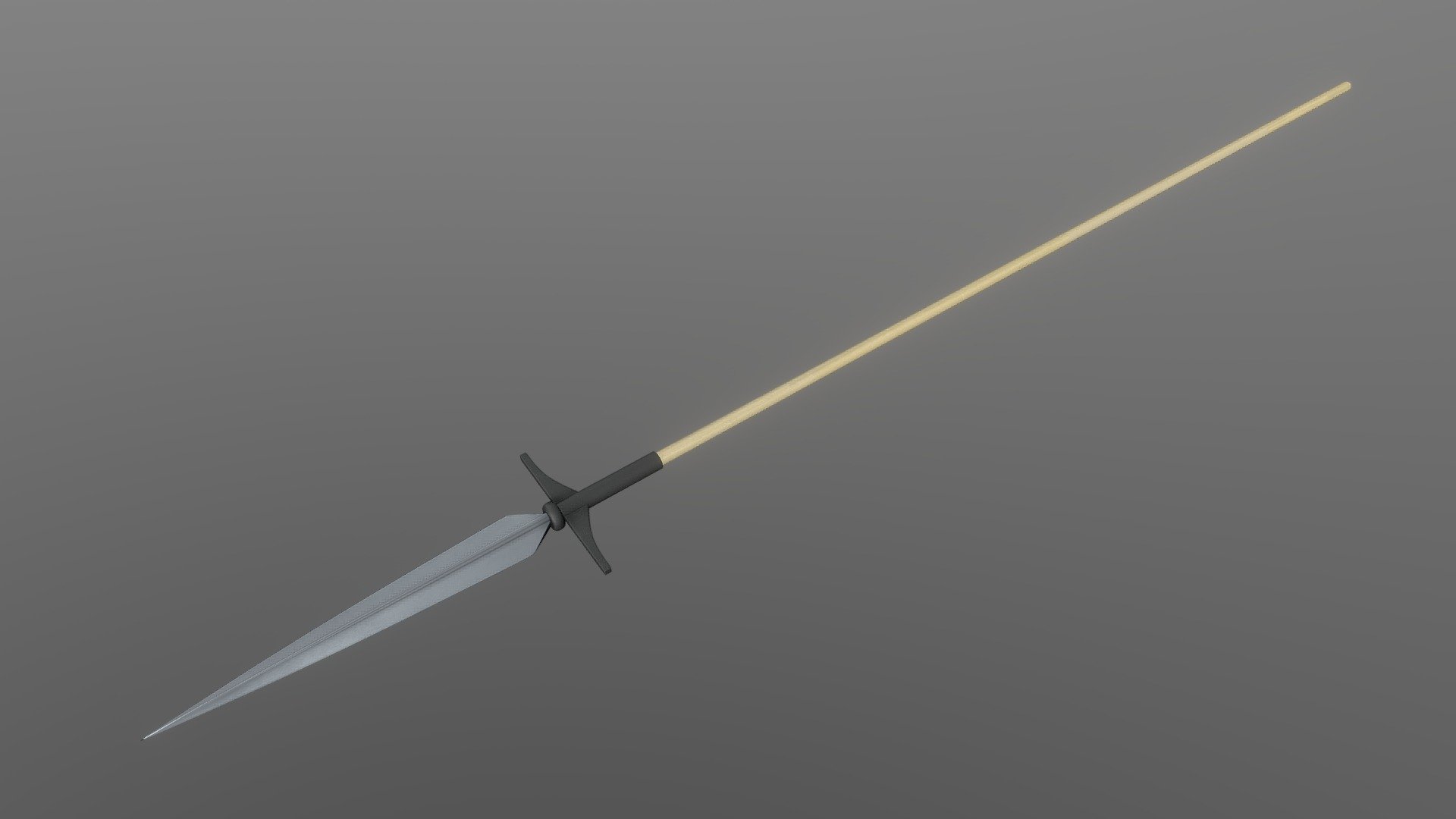 Boar Spear A 3d model