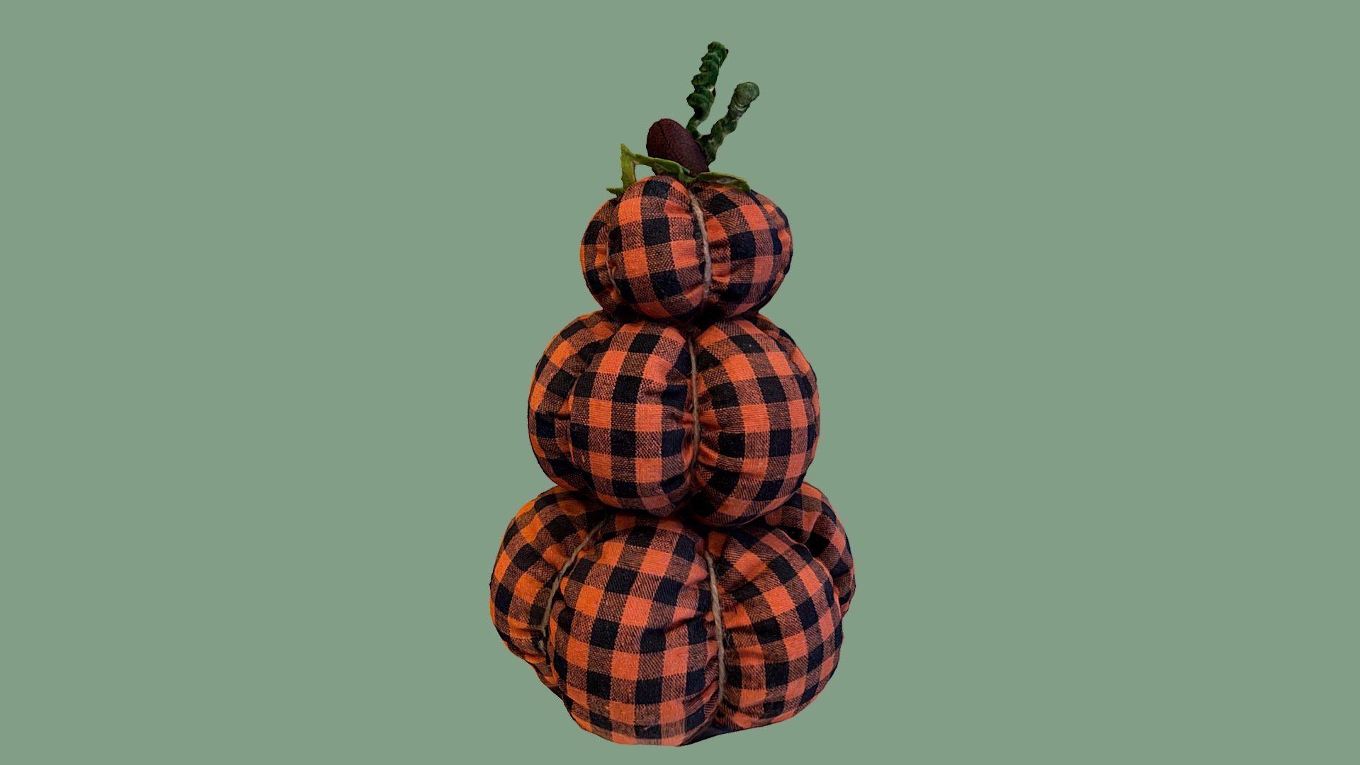 Pumpkin Pillow 3d model