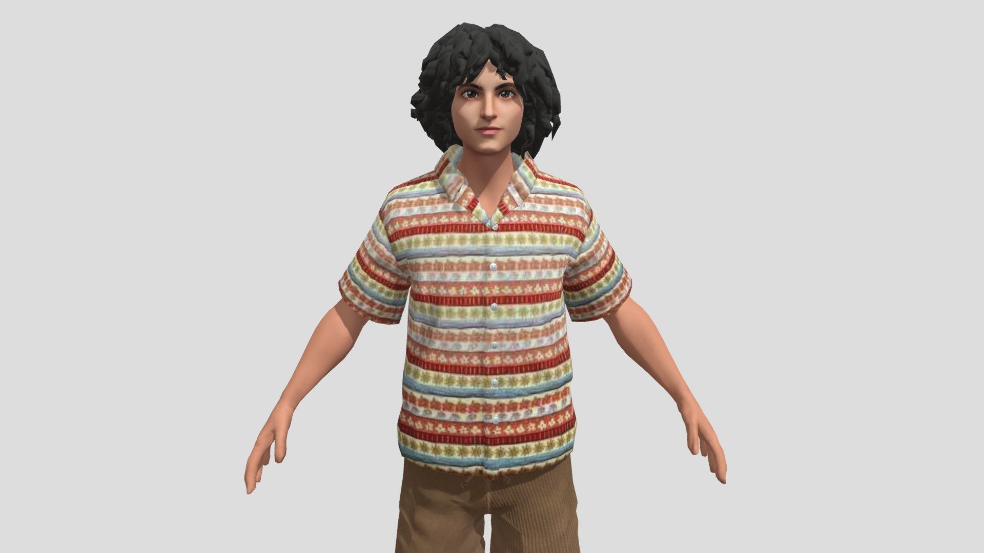 Mike Wheeler 3d model