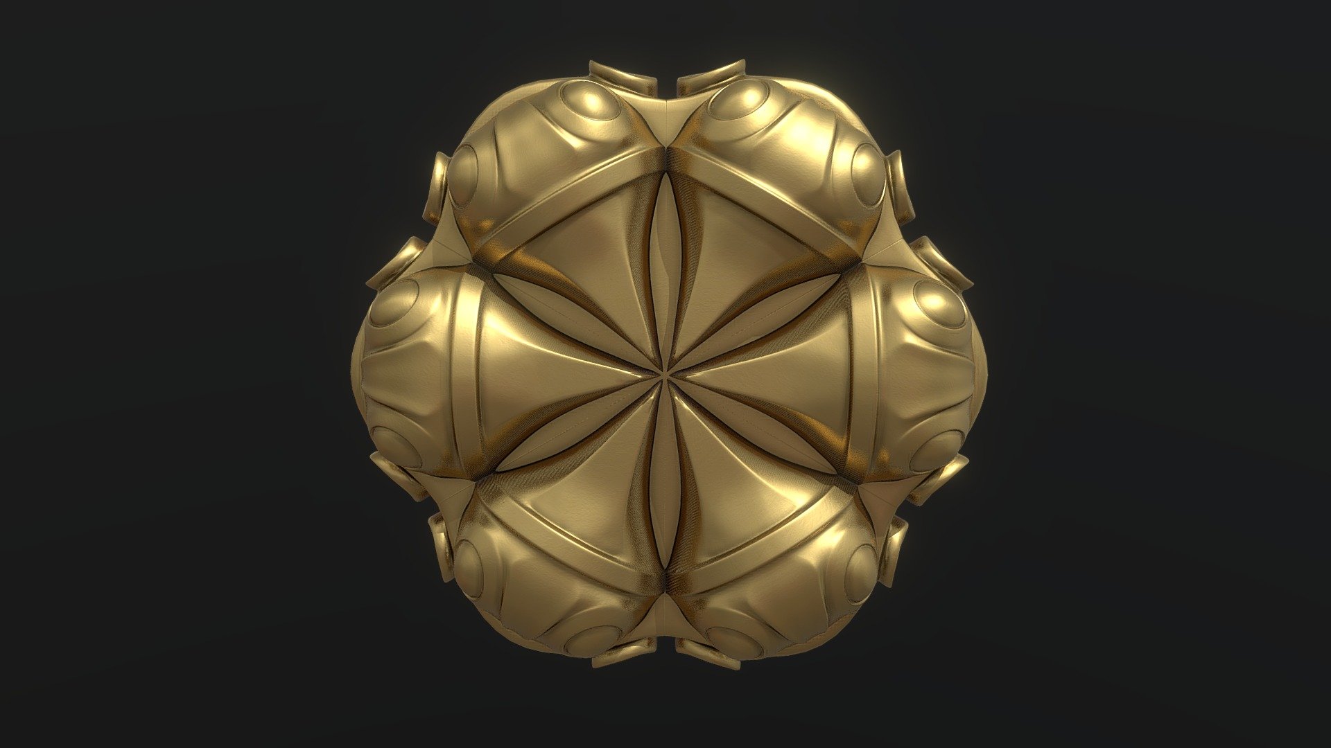 Ordos Tuğrıl Ornament 3d model