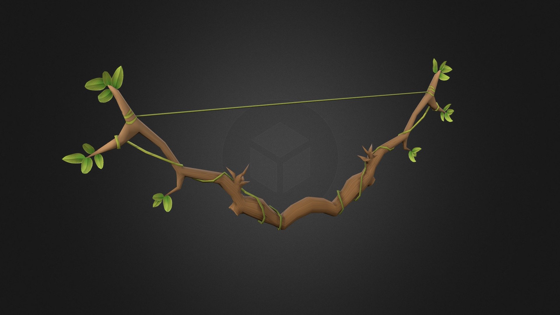 Nature Bow by Inigmas Studios 3d model