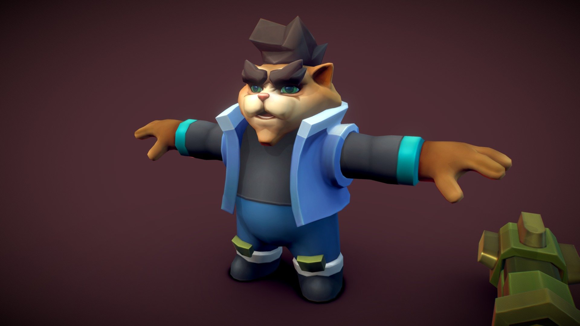 Rocat Skin1 3d model