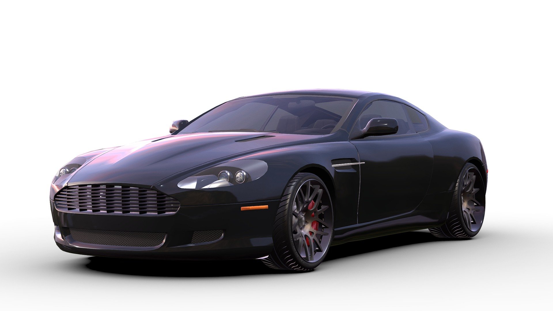 Aston Martin DB9 3d model