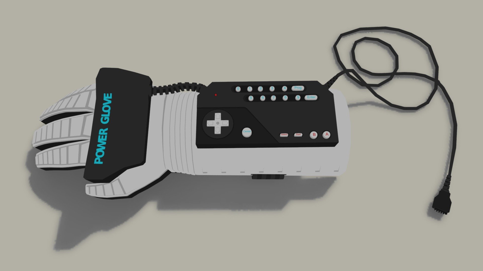 Nintendo Powerglove 3d model