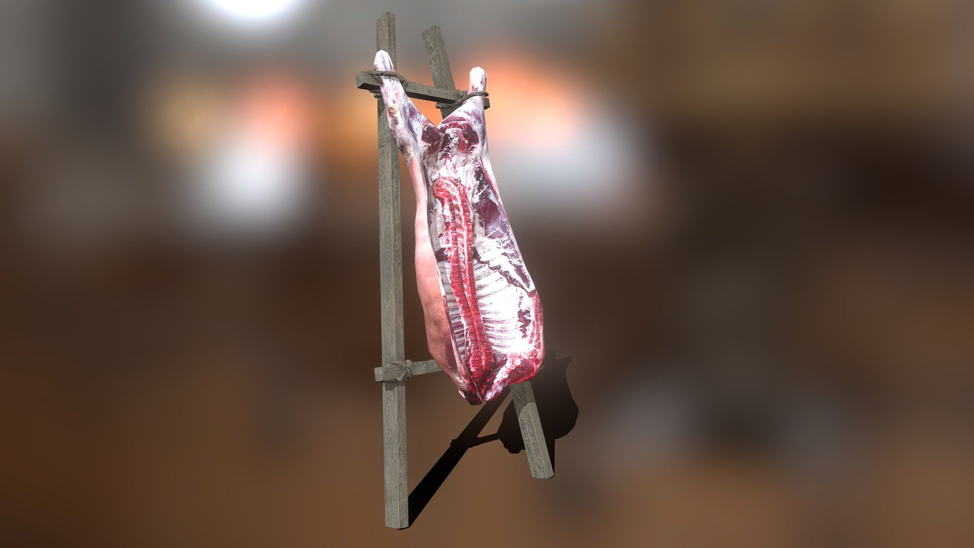 Rack of lamb 3d model