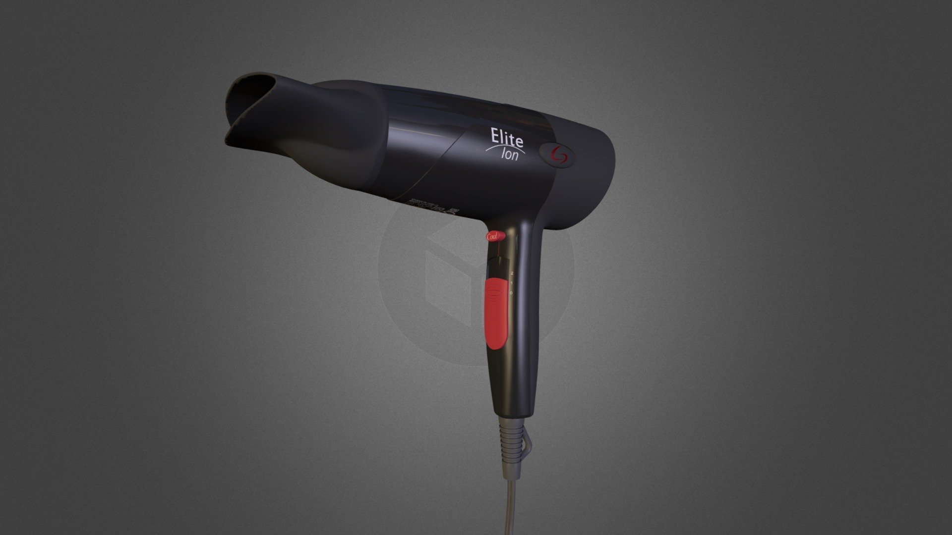 Hair Dryer 3d model