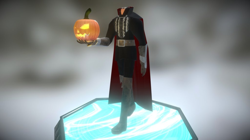 The Headless Horseman 3d model