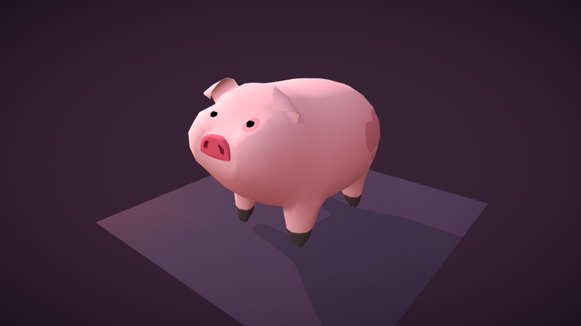 Mr Waddles (Gravity Falls) *__* 3d model