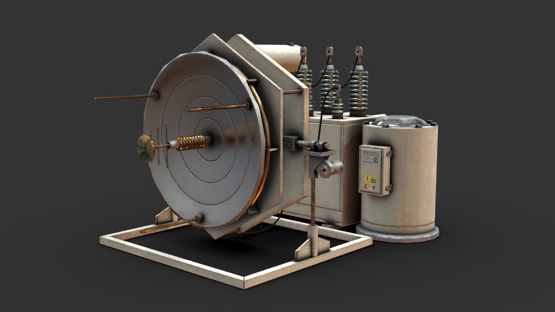 Monitoring System 3d model