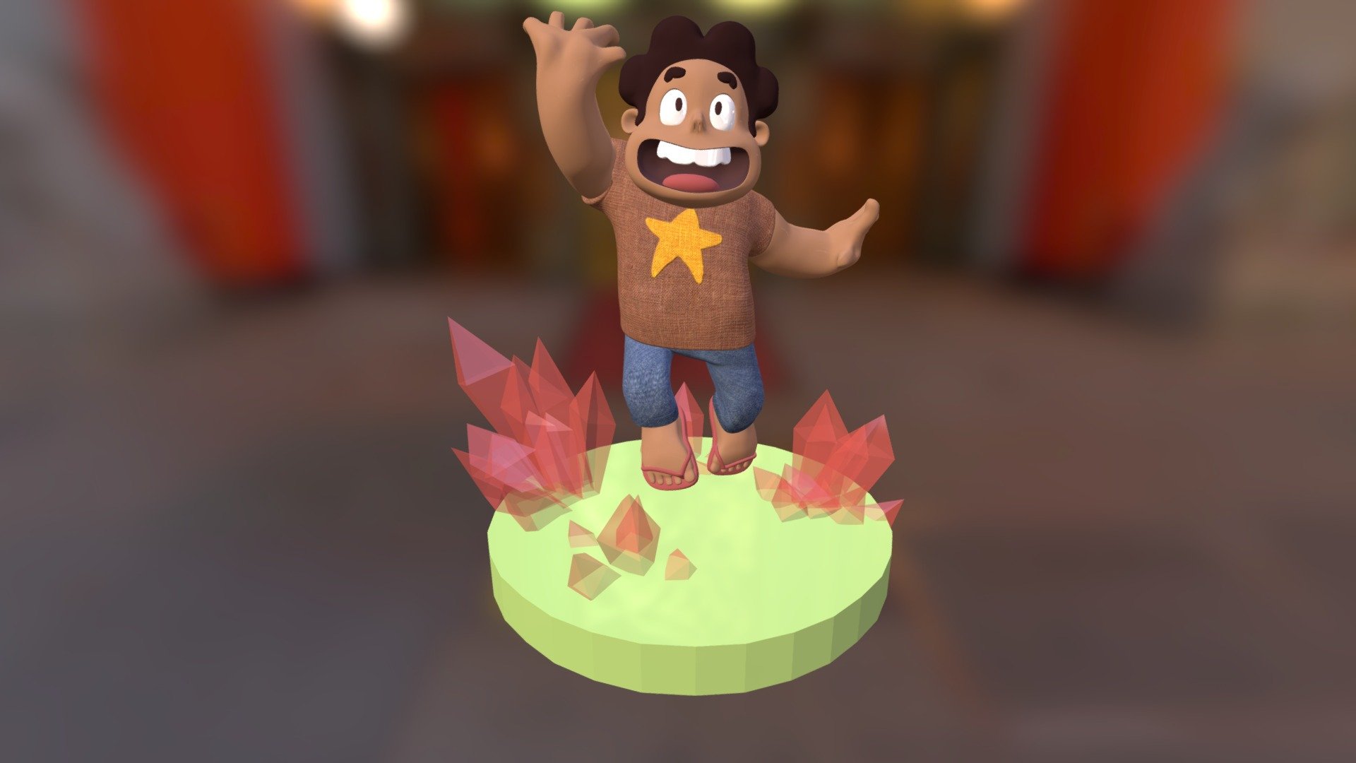 Steven 3d model