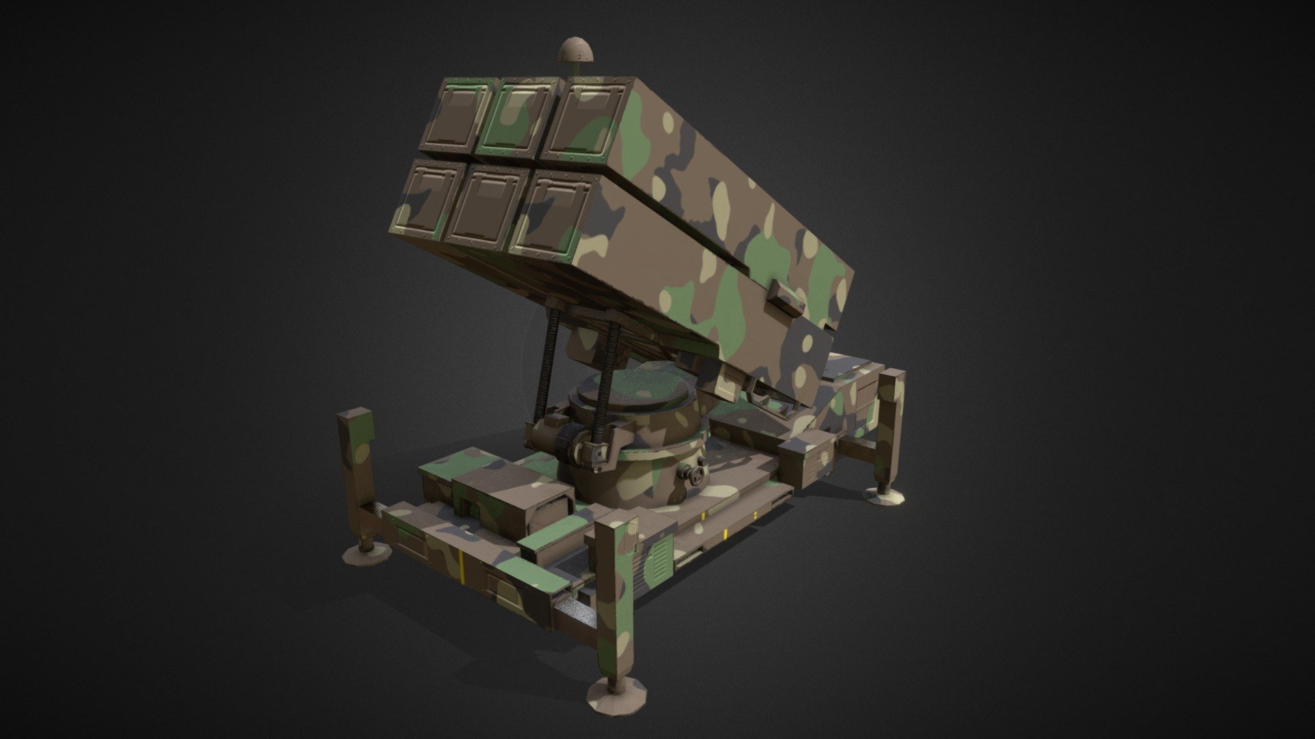 NASAMS 3d model