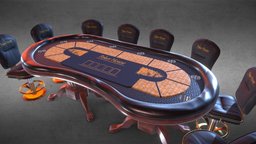 Poker table