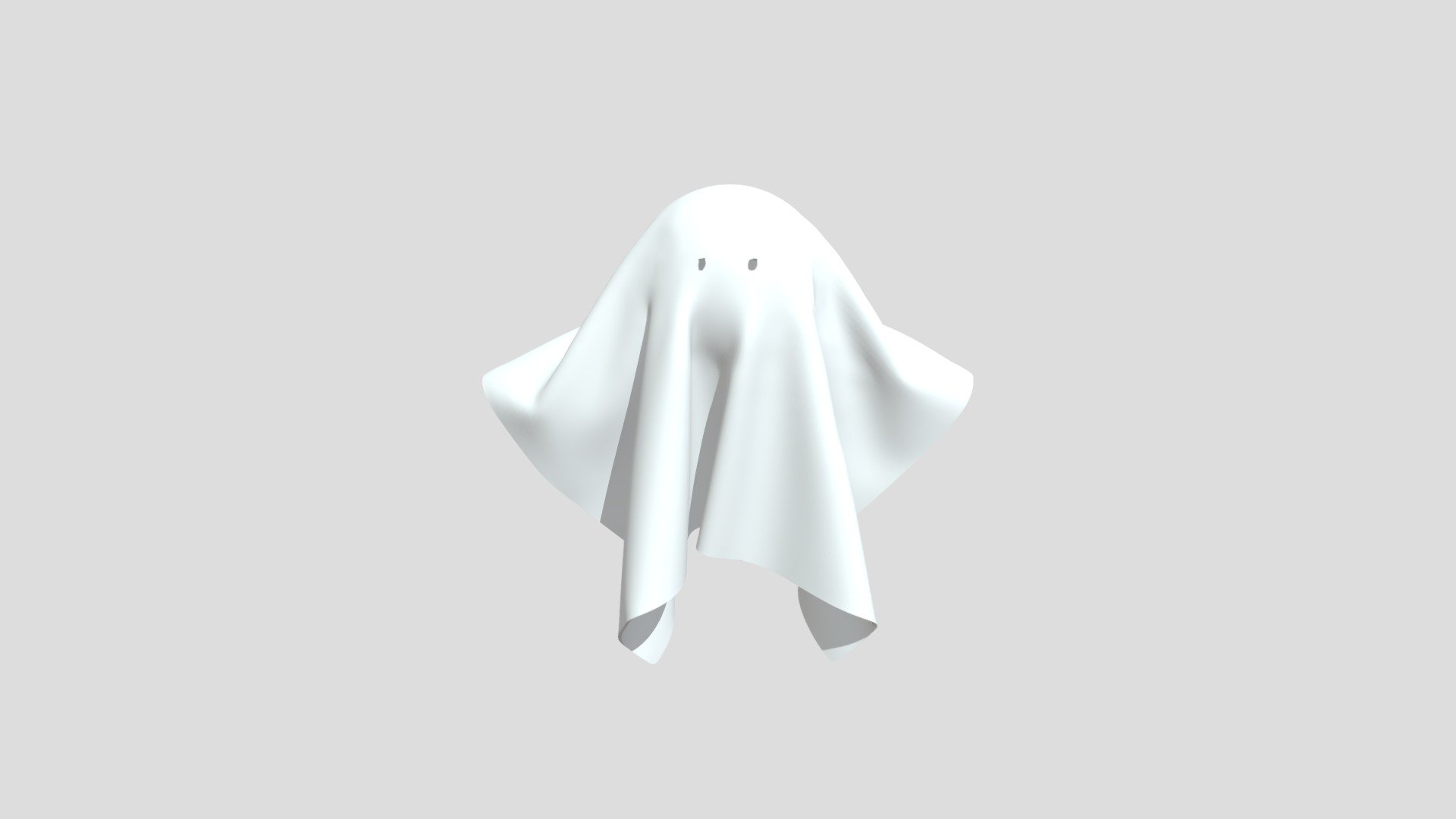 Spooky Ghost 3d model