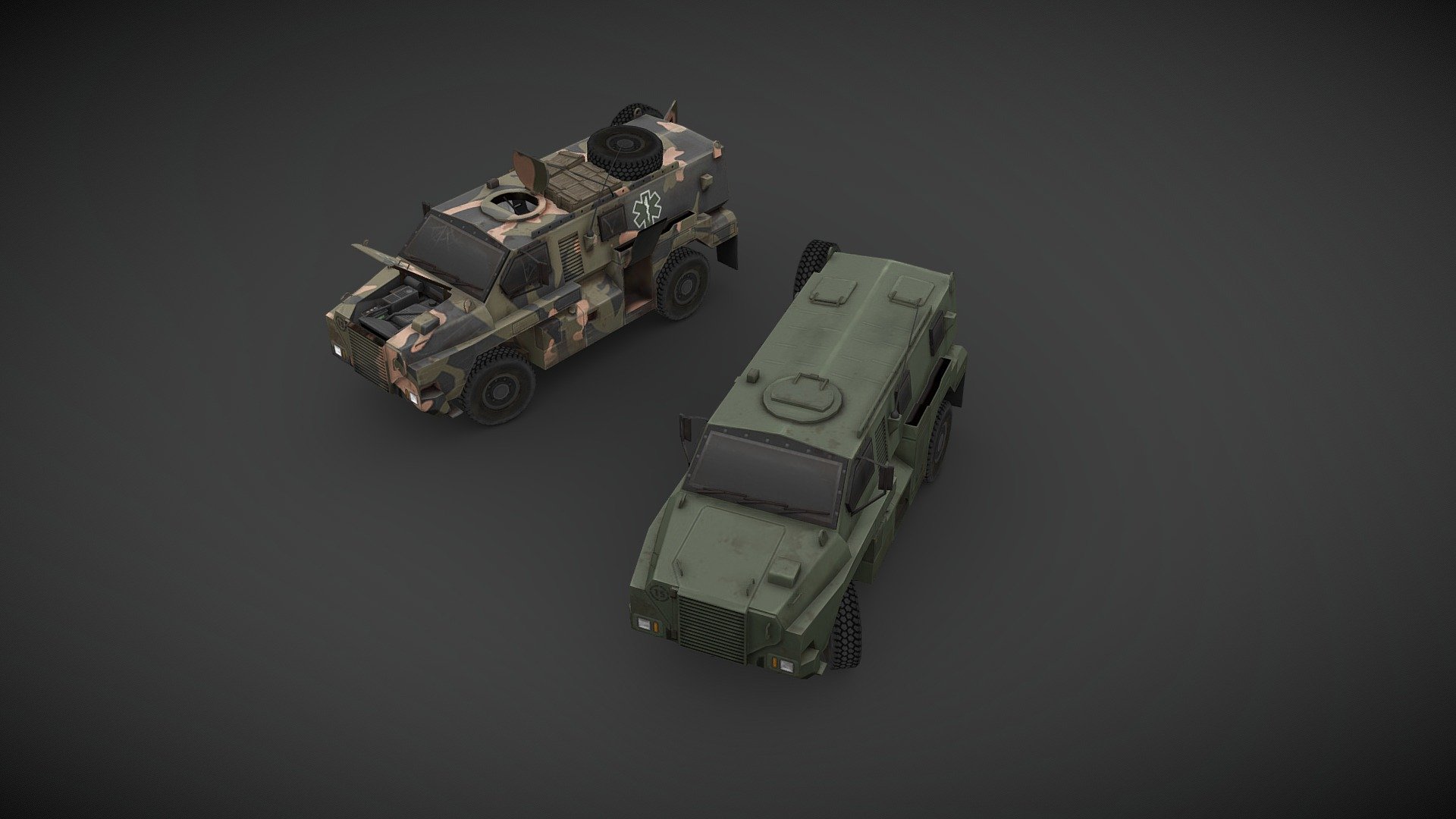 97 ADI Bushmaster 3d model