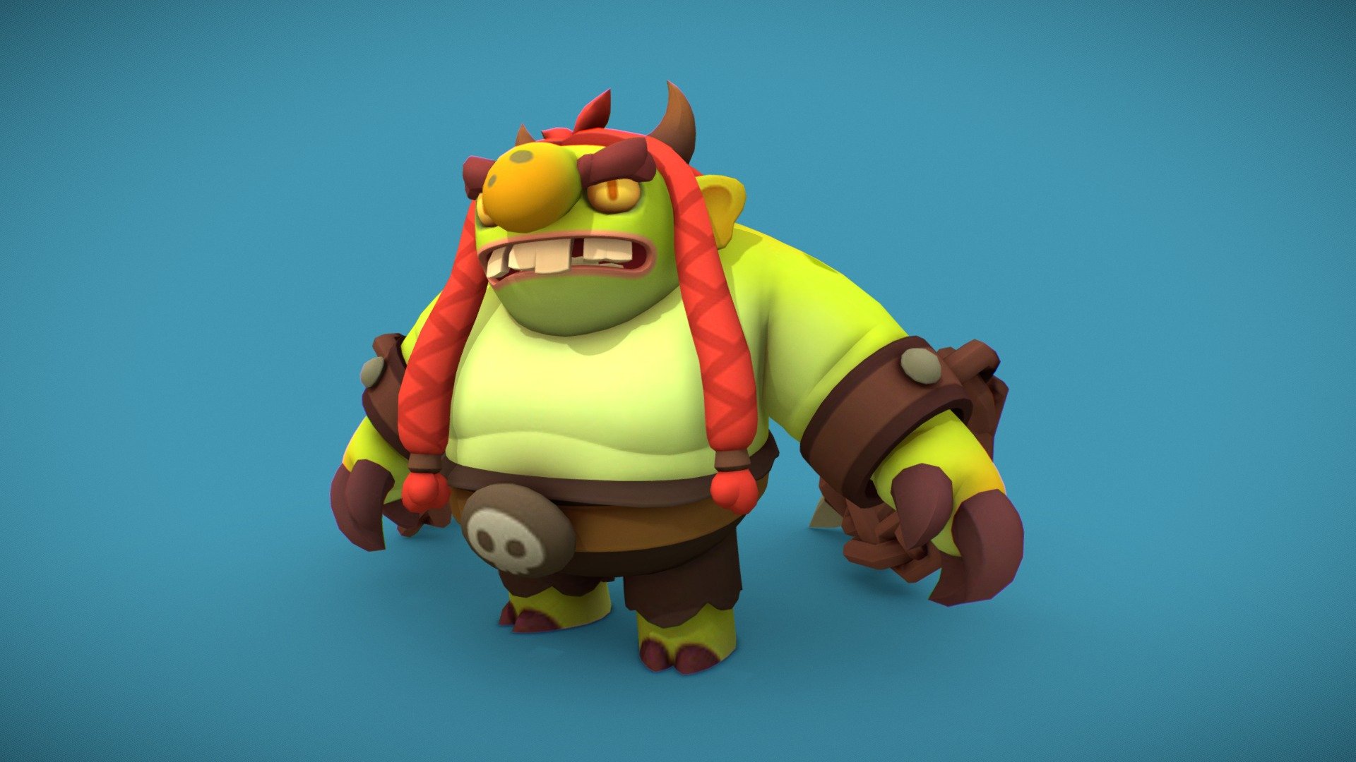 Warrior Way – ChainedOgre 3d model