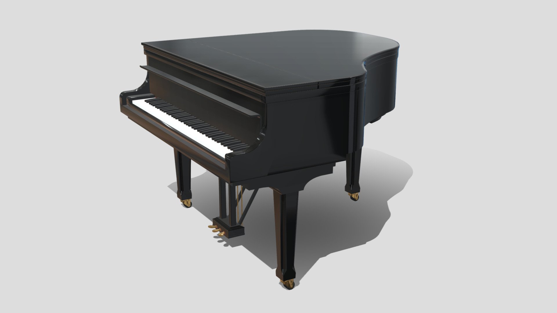 Piano 3d model