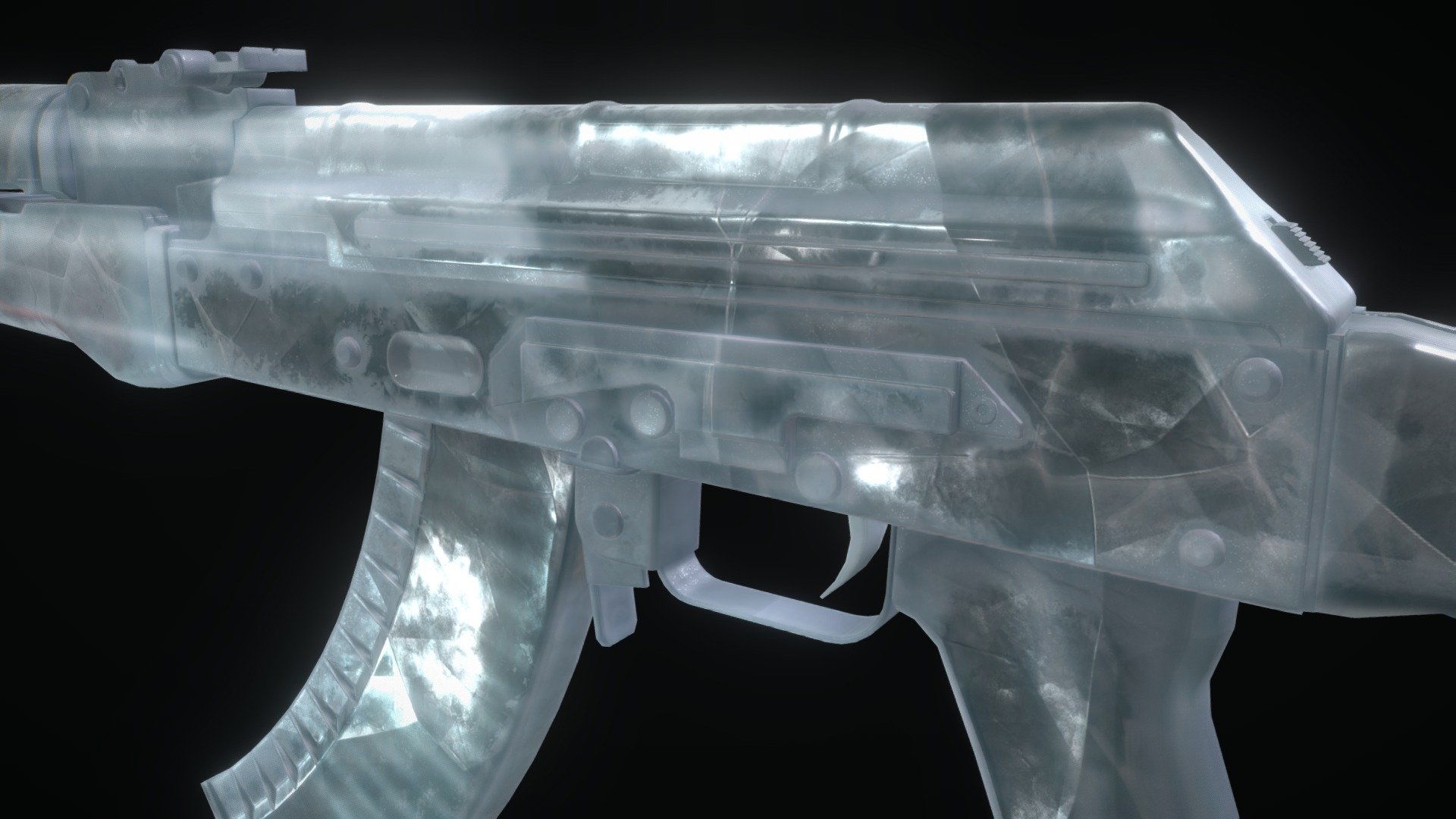 AK-47 / Turbid Glacier 3d model