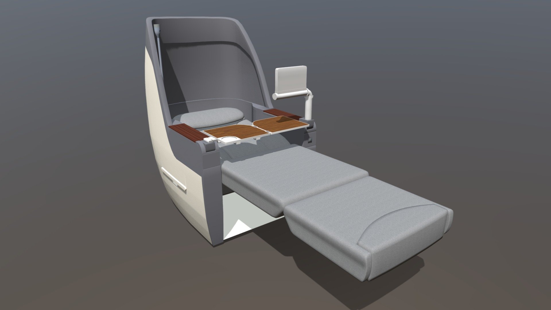 Train High-speed Railway Motor Vehicle Seats 3d model